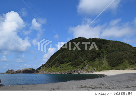 三瀬海岸 山形県庄内浜 93289294