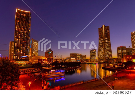 横浜夜景　2022　夏 93290927