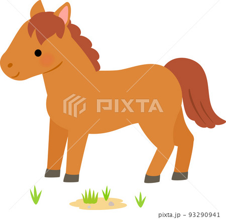 茶色の馬 茶色の馬 93290941
