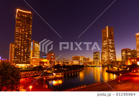 横浜夜景 2022 夏 横浜夜景 2022 夏 93290964