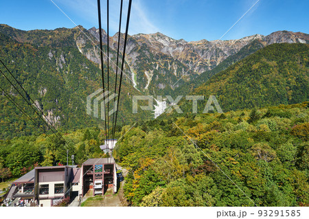 岐阜県 新穂高ロープウェイからの眺め 岐阜県 新穂高ロープウェイからの眺め 93291585