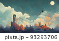 ランドスケープ-ハロウィン- 93293706