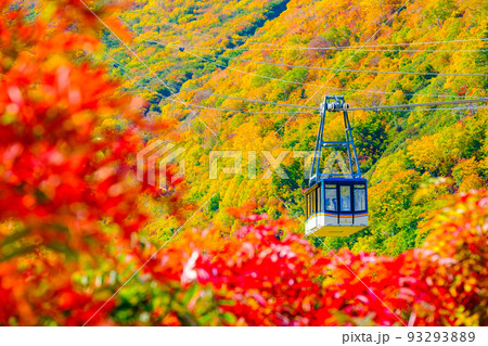 立山ロープウェイ(秋) 立山ロープウェイ(秋) 93293889