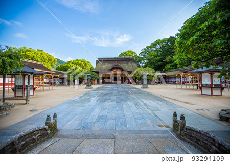 福岡県 太宰府天満宮の風景 福岡県 太宰府天満宮の風景 93294109