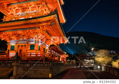 京都 東山花灯路 清水寺 2022年春 京都 東山花灯路 清水寺 2022年春 93294302