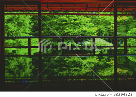 旧竹林院 日本庭園 滋賀県 93294323