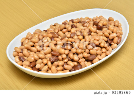 大豆と金時豆の煮物 大豆と金時豆の煮物 93295369