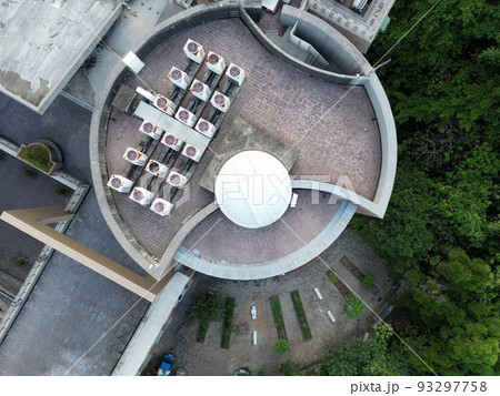 空撮 鳥瞰図 観測所 93297758