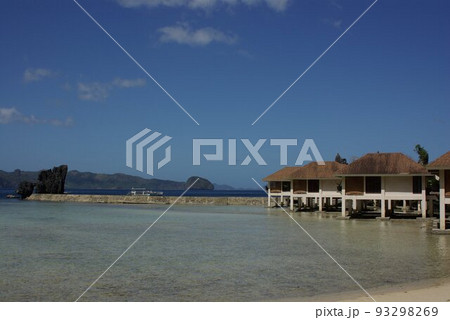 フィリピン パラワン海域のリゾート エルニド ミニロック・ラゲン島のリゾート光景 フィリピン パラワン海域のリゾート エルニド ミニロック・ラゲン島のリゾート光景 93298269