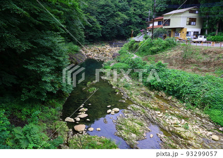 尻焼温泉郷と長笹沢川【群馬県吾妻郡中之条入山】 尻焼温泉郷と長笹沢川【群馬県吾妻郡中之条入山】 93299057