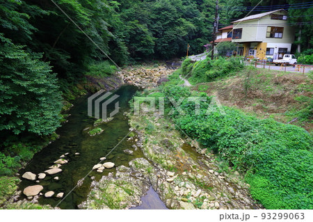 尻焼温泉郷と長笹沢川【群馬県吾妻郡中之条入山】 尻焼温泉郷と長笹沢川【群馬県吾妻郡中之条入山】 93299063