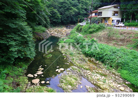 尻焼温泉郷と長笹沢川【群馬県吾妻郡中之条入山】 93299069
