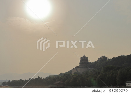 頤和園と野鳥 93299270