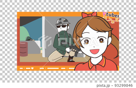 女Vtuber遊戲解說FPS系統 93299846