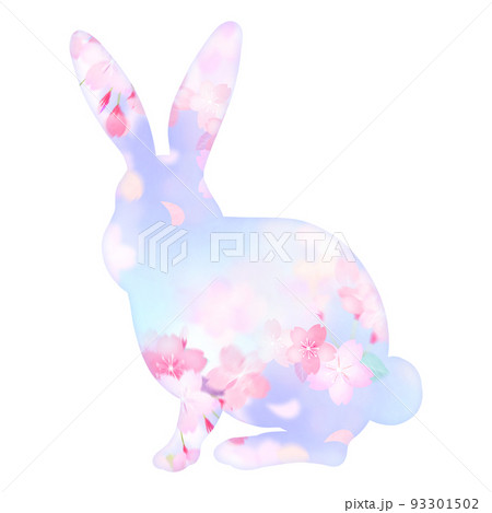 うさぎの素材 うさぎの素材 93301502