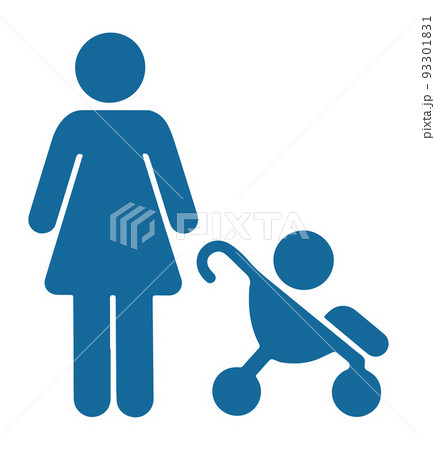Symbol Priority toilet. Logo on Priority toilet. Disable Passenger Elderly passenger	 93301831
