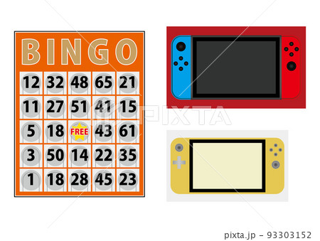 ビンゴとゲーム機 93303152