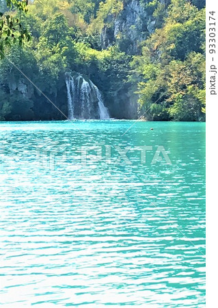 クロアチア、プリトヴィツェ湖群国立公園 93303174