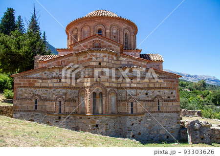 Greece, Ruins of the city of Mistra 93303626