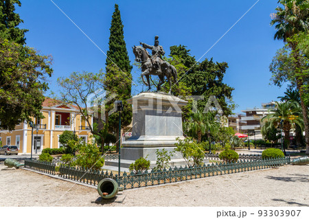 Greece, Nafplion, Statue of General Kolokotronis Greece, Nafplion, Statue of General Kolokotronis 93303907