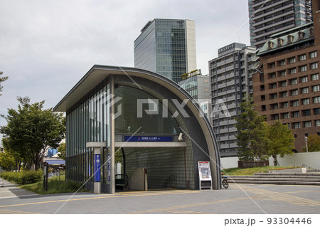 京阪電気鉄道中之島線のなにわ橋駅 京阪電気鉄道中之島線のなにわ橋駅 93304446