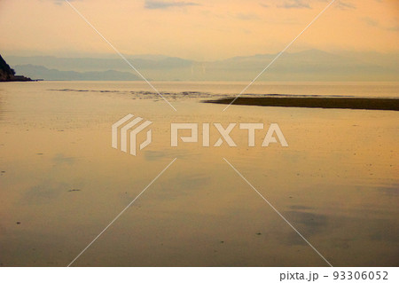 父母ヶ浜の風景(夕暮れ) 父母ヶ浜の風景(夕暮れ) 93306052