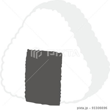 三角おにぎり_海苔下 三角おにぎり_海苔下 93306696