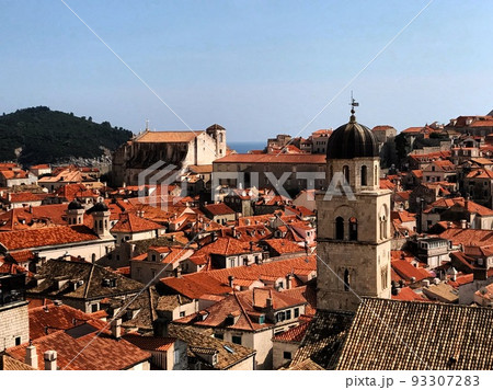 Historical old city Dubrovnik, Croatia 93307283