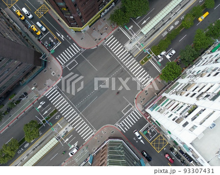 空撮 鳥瞰図 台湾 93307431