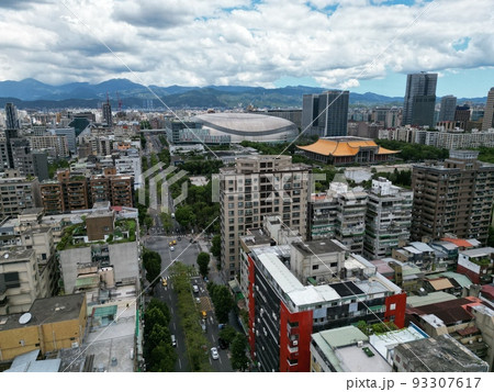 空撮 鳥瞰図 台湾 93307617