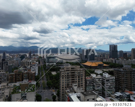 空撮 鳥瞰図 台湾 93307623
