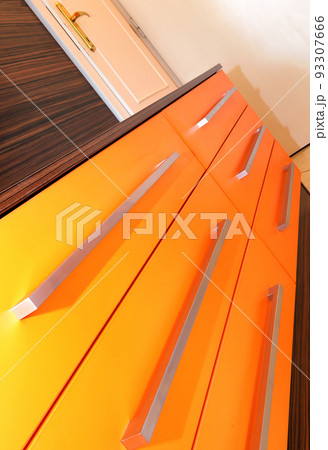 Closed orange drawers 93307666