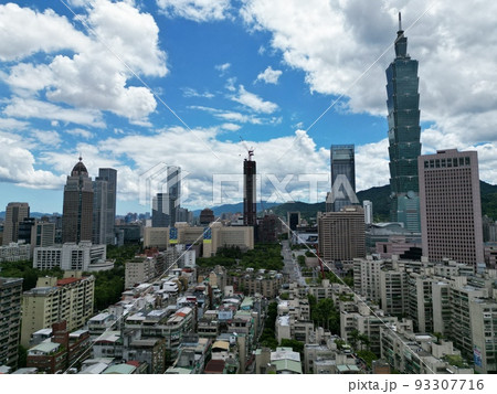 空撮 鳥瞰図 台湾 93307716