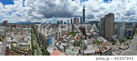 空撮 鳥瞰図 台湾 93307943