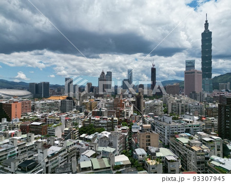 空撮 鳥瞰図 台湾 93307945