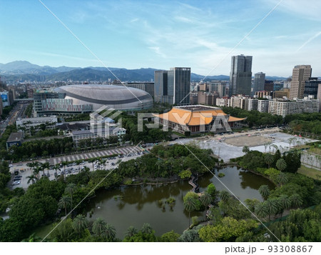 空撮 鳥瞰図 台湾 93308867