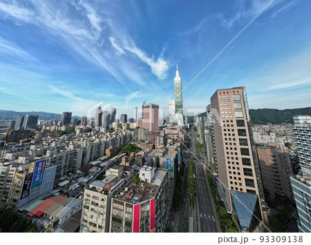 空撮 鳥瞰図 台湾 93309138
