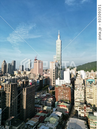 空撮 鳥瞰図 台湾 93309351