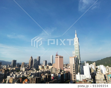 空撮 鳥瞰図 台湾 93309354