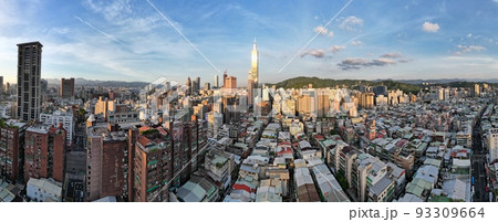 空撮 鳥瞰図 台湾 93309664