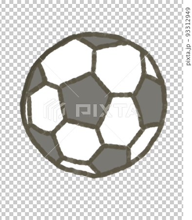 サッカーボール　イラスト 93312949