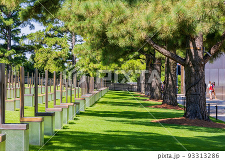 Sunny view of the Oklahoma City National Memorial and Museum Sunny view of the Oklahoma City National Memorial and Museum 93313286