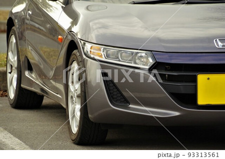 自動車イメージ　ホンダS660のフロントマスク 93313561