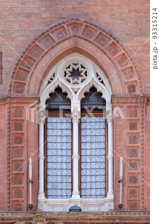Window, Palazzo Comunale Palace Building - City Hall in Bologna, Italy 93315214