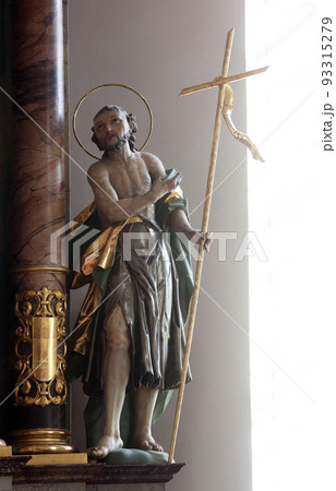 Saint John the Baptist, church of St. Clement in Primisweiler, Germany 93315279