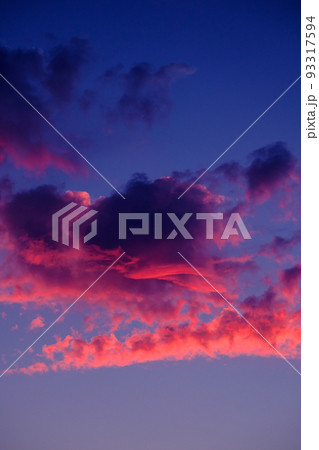Colorful sunset sky Colorful sunset sky 93317594