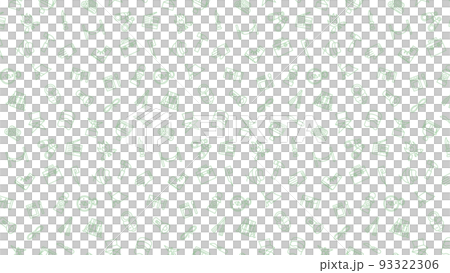 横方向のキャンプ道具アイコンパターンイラスト(背景なし) 横方向のキャンプ道具アイコンパターンイラスト(背景なし) 93322306