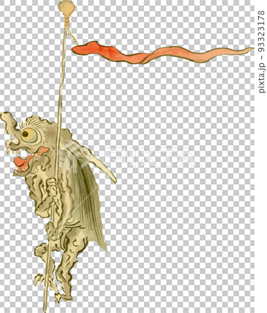 帶旗幟的妖精 93323178