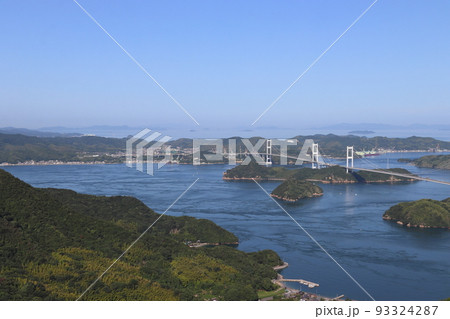 来島海峡大橋:しまなみ海道(愛媛県今治市吉海町) 来島海峡大橋:しまなみ海道(愛媛県今治市吉海町) 93324287