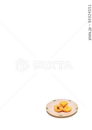 柿 かき カキ 秋の味覚 秋の果物 果物 果実 柿の写真 柿 かき カキ 秋の味覚 秋の果物 果物 果実 柿の写真 93324551
